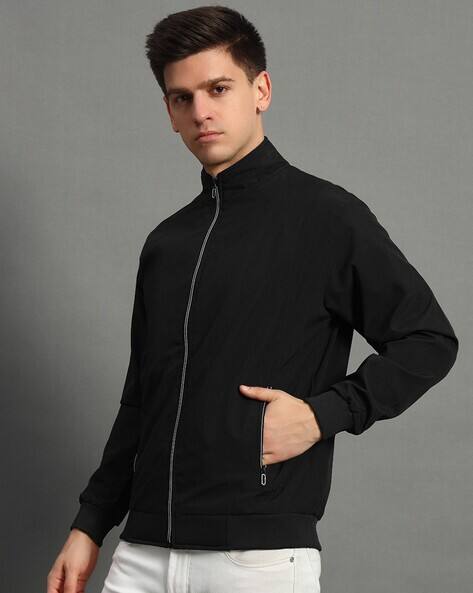 NEONOMAD Men Regular Fit Band-Collar Jacket