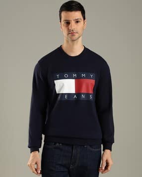 tommy hilfiger TJM Big Flag Regular Fit Crew-Neck Sweatshirt-picture-18
