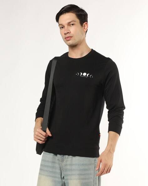 Buda Jeans Co Regular Fit Crew-Neck Sweatshirt