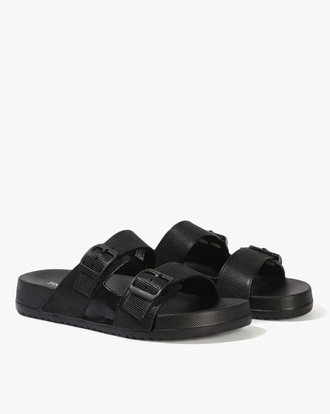 Women Dual-Strap Slip-On Flip-Flops