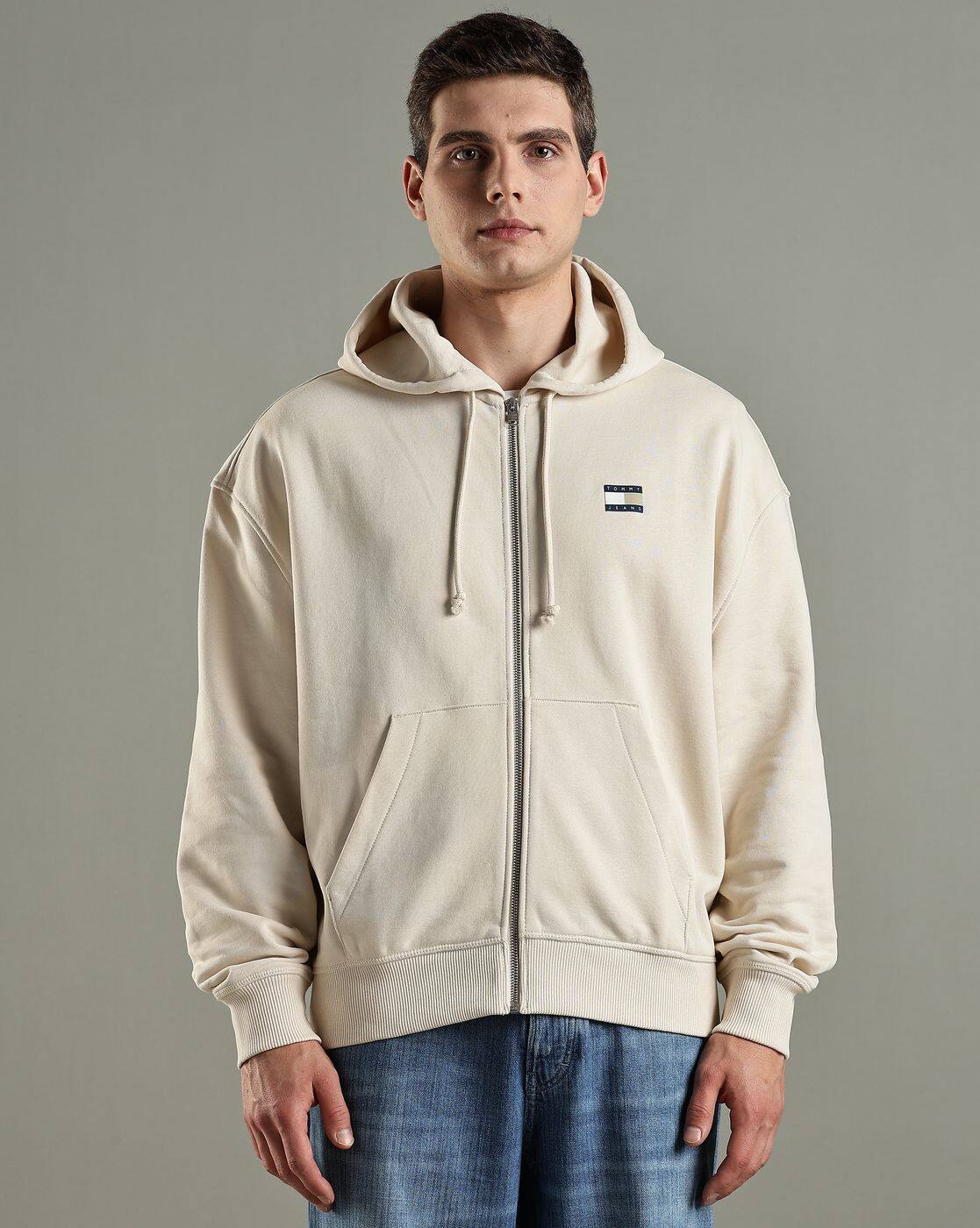 Buy TOMMY HILFIGER New Classics Zip-Front Hoodie Online | Ajio.com
