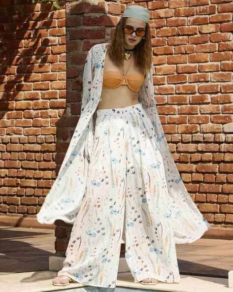 Sassafras Women Printed Regular Fit 2-Piece Co-Ord Set