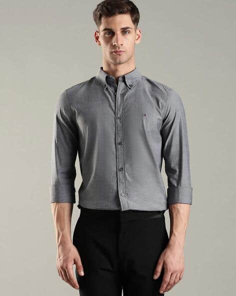 slim fit dress slacks TOMMY HILFIGER GREY SUIT SEPARATES JACKET – Miltons