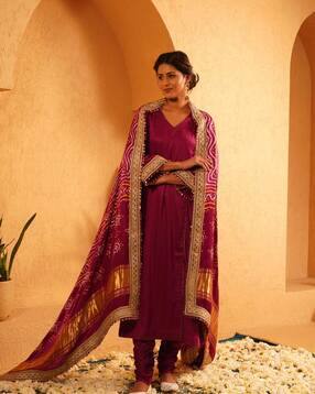reemrasha Embroidery Pant-Suit Set-picture-38