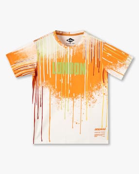 lee cooper Boys Printed Regular Fit Round-Neck T-Shirt-picture-12