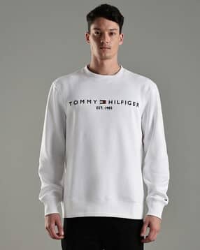 tommy hilfiger Logo Embroidered Sweatshirt-picture-13