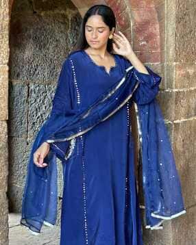 reemrasha Women Embroidered Kurta Suit Set-picture-25