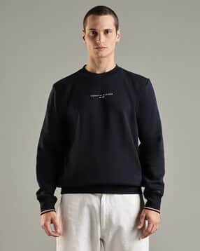tommy hilfiger Logo Print Crew-Neck Sweatshirt-picture-44