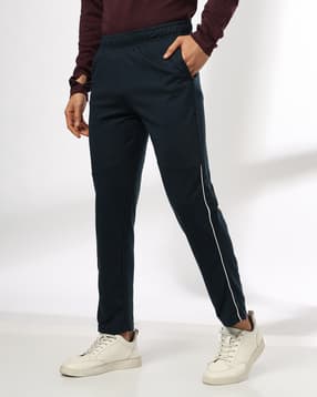Men Regular Fit Mid-Rise Track Pants