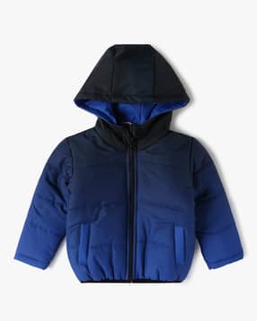 yousta Boys Ombre-Dyed Regular Fit Zip-Front Hooded Jacket-picture-11