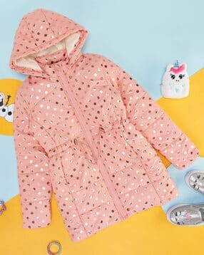 pantaloons junior Girls Embellished Zip-Front Jacket-picture-34