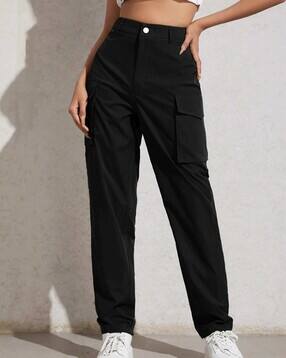 fyre rose Women Flat-Front Straight Fit Cargo Pants-picture-13