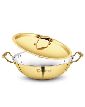 bergner Stainless Steel Kadai with Lid-picture-4