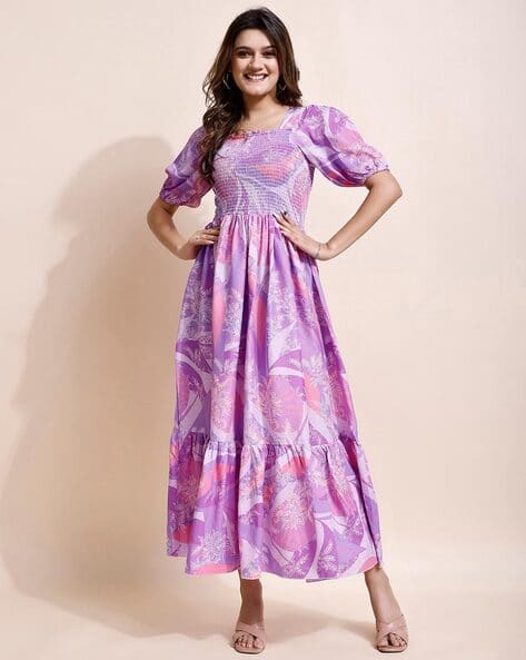 Buy Purple Dresses for Women by Royal Taylor Online | Ajio.com
