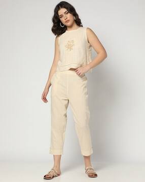 yousta Women Core Narrow Straight Pants-picture-24