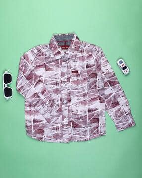 v-mart Boys Print Regular Fit Shirt-picture-29