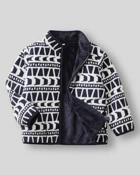hopscotch Boys Zip Front Geometric Jacket-picture-45