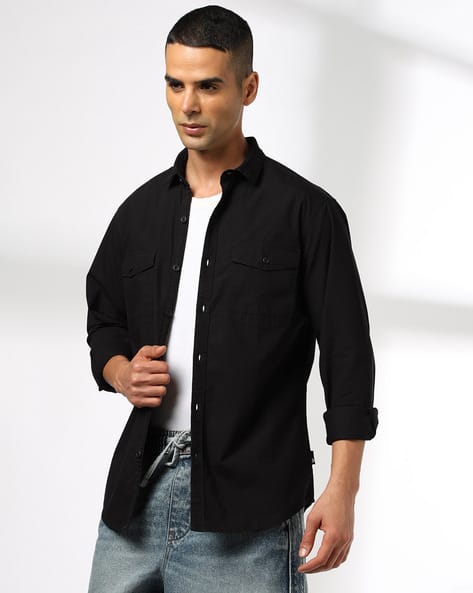 JOHN PLAYERS JEANS Men Slim Fit Casual Shirt