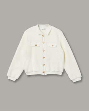 fame forever by lifestyle Girls Spread-Collar Full Sleeve Jacket-picture-19