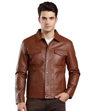 leather retail Men Regular Fit Button Closure Jacket-picture-16