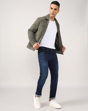 Men Low-Rise Slim Fit Jeans