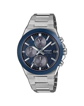 Men Edifice Stainless Steel Strap Chronograph Watch-EFS-S650D-2ADF-image-29