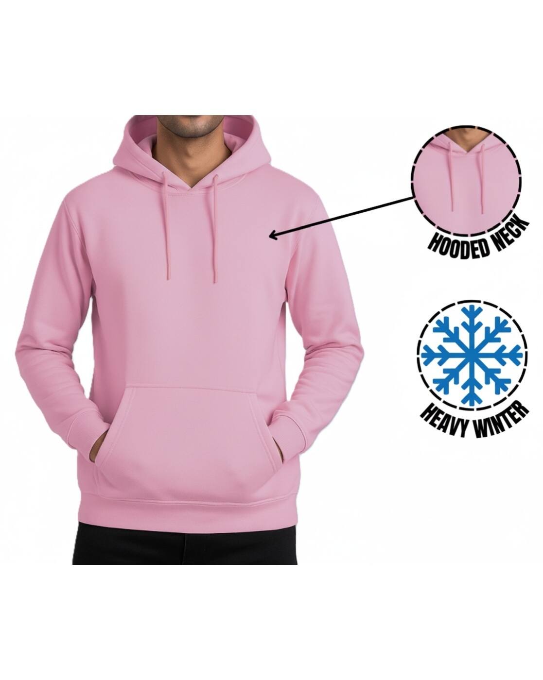 Buy NEONOMAD Men Regular Fit Hoodie with K Online | Ajio.com