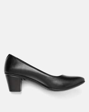 elle Women Slip-On Pumps with Block Heel-picture-10