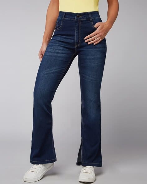 Dolce Crudo Women Mid-Rise Bootcut Jeans