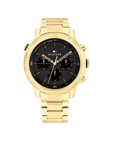 TOMMY HILFIGER Men Chronograph Watch with Stainless Steel Strap-NTTH1792109