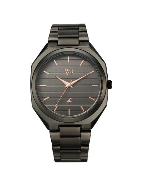 FASTRACK Men Vyb Water-Resistant Analogue Watch-FV30031QM01W