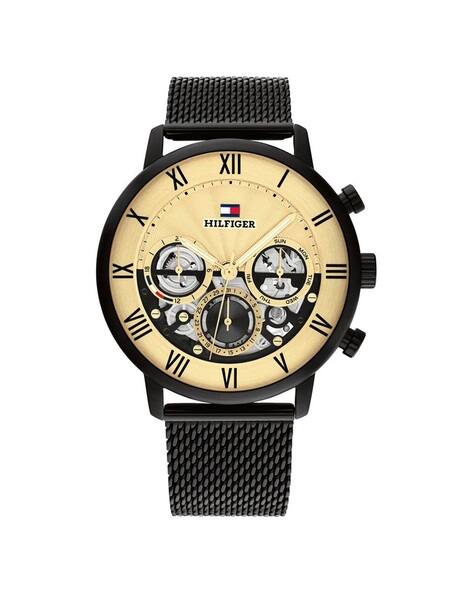 TOMMY HILFIGER Men Chronograph Watch with Stainless Steel Strap-NTTH1710568