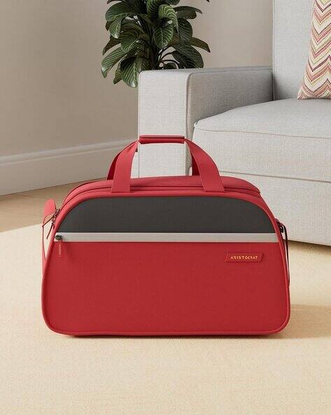 ARISTOCRAT Colour-Block Duffle Bag with Adjustable Strap