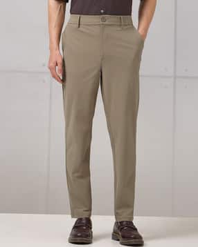 technosport Men Straight Fit Flat-Front Trousers-picture-15
