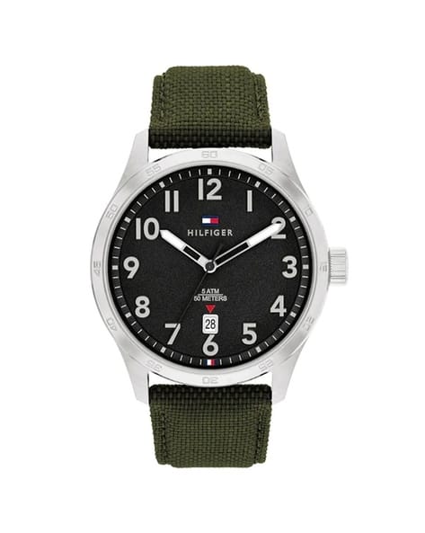 TOMMY HILFIGER Men Leather Strap Analogue Watch-NTTH1710593