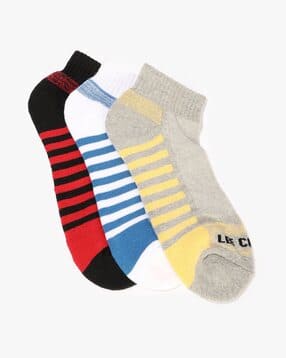 lee cooper Men Pack of 3 Ankle-Length Socks-picture-27