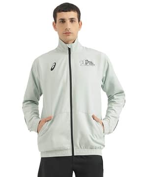 Buy ASICS Men Tmm 2025 Sm Track Jacket Online | Ajio.com