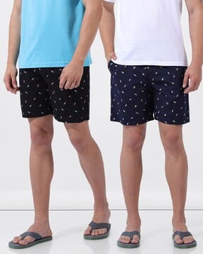 the indian garage co Men Pack of 2 Printed Regular Fit Boxers-picture-15