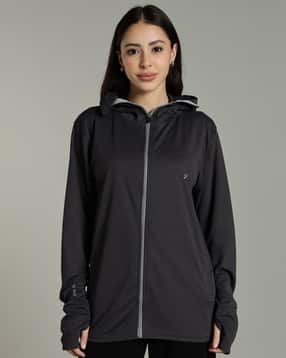 blue tyga Women UPF 50+ Hooded Sunscreen Jacket-picture-23