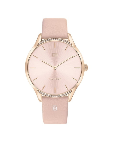 TOMMY HILFIGER Women Analogue Watch with Leather Strap-NTTH1782215