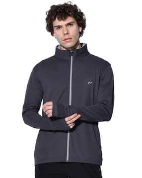 blue tyga Men Regular Fit Zip-Front Biker Jacket-picture-51
