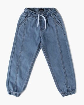 Boys Mid-Rise Jogger Jeans