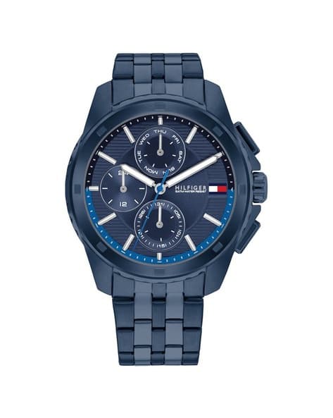 TOMMY HILFIGER Men Stainless Steel Strap Chronograph Watch-NTTH1710622