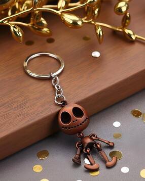 Skeleton Metal Keychain