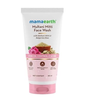 mamaearth Multani Mitti Face Wash with Multani Mitti And Bulgarian Rose-picture-17