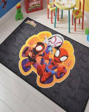 athom living Spider Man Print Anti-Skid Carpet 3' x 5'-picture-13