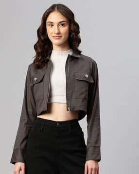 fyre rose Women Regular Fit Jacket with Zip-Front-picture-25