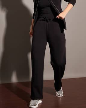 sassafras Women Straight Cotton Track Pants-picture-12