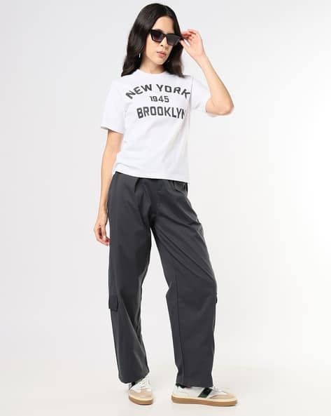 Buda Jeans Co Baggy Fit Single-Pleat Cargo Pants