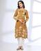 PIXEL PLACEMENT KURTA, MUSTARD, XS
